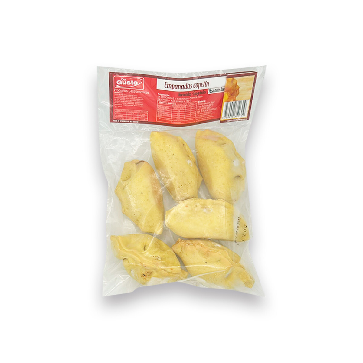 Empanada Copetin Da Gusto Aceituna X 6 Unidades 