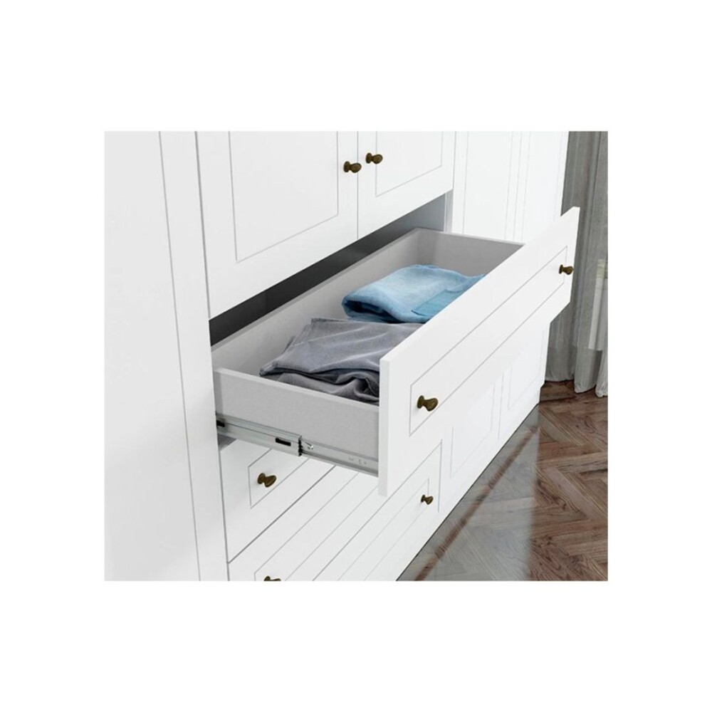 Ropero Americano - 6 puertas 4 cajones - MDF y MDP Ropero Americano - 6 puertas 4 cajones - MDF y MDP