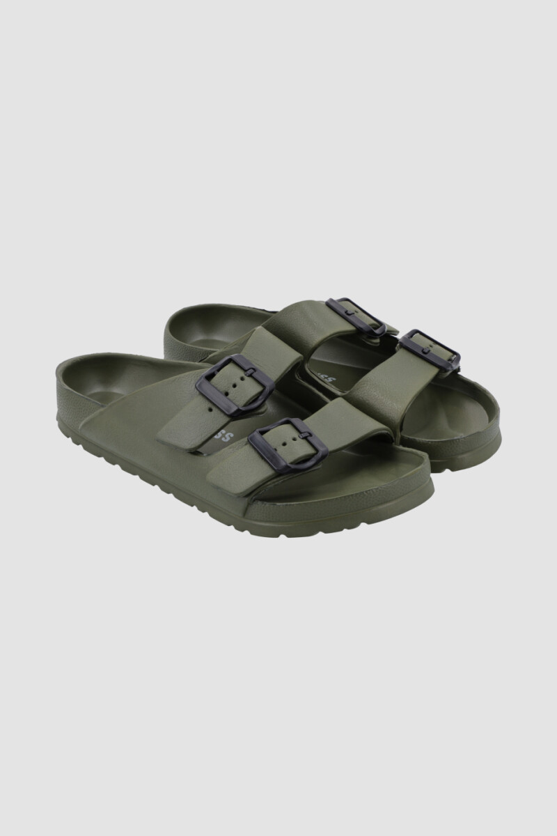 Sandalias sun 25 - Verde mili/esmeralda