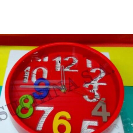 RELOJ PARED REDONDO 25CM RELOJ PARED REDONDO 25CM