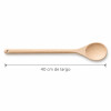 Cuchara de Madera 40 cm Mango Largo para Cocina Cuchara de Madera 40 cm Mango Largo para Cocina