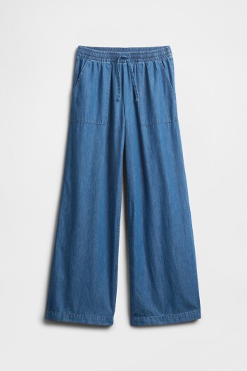 Pantalón Easy Niña Indigo Chambray