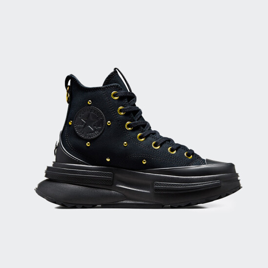 Championes Converse Run Star CX Plataform Star Studded Negro