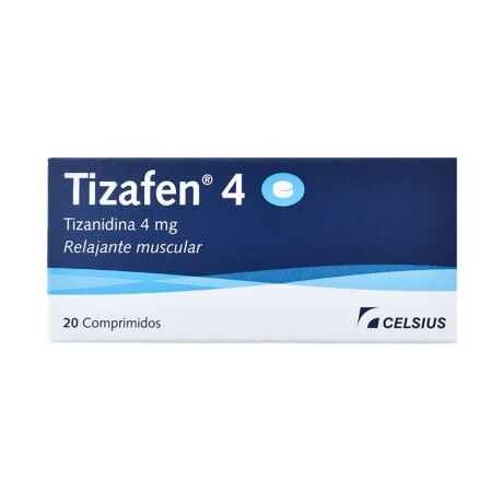 Tizafen 4 mg 20 Comprimidos Tizafen 4 mg 20 Comprimidos