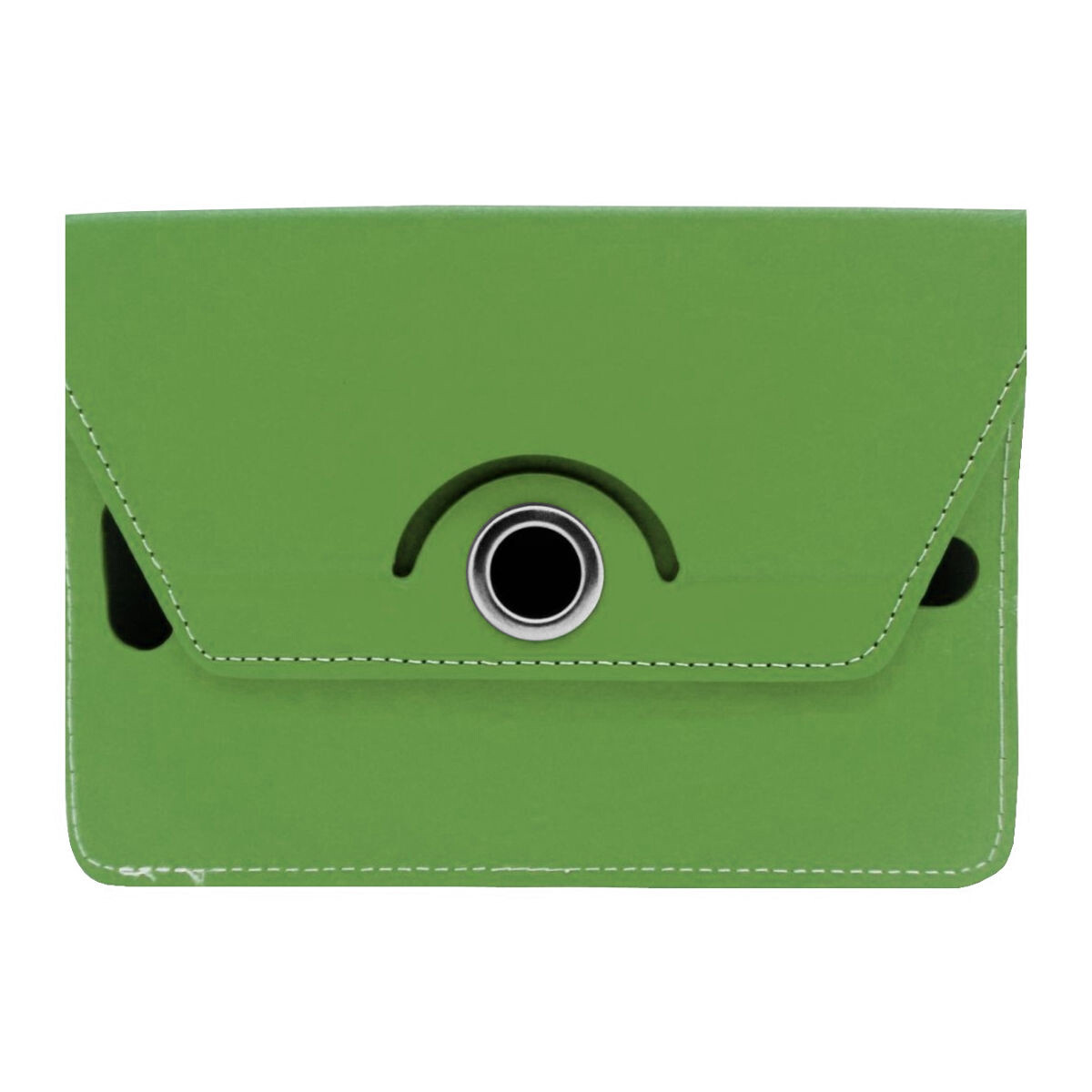 Estuche Protector Para Tablet 7" 9" Base Giratoria - VERDE 