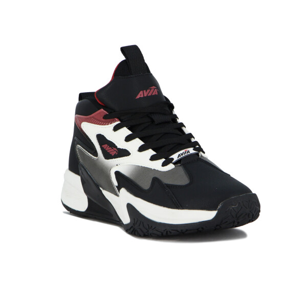 Avia Calzado Deportivo Para Hombre Quepos - White/black/red Blanco-negro