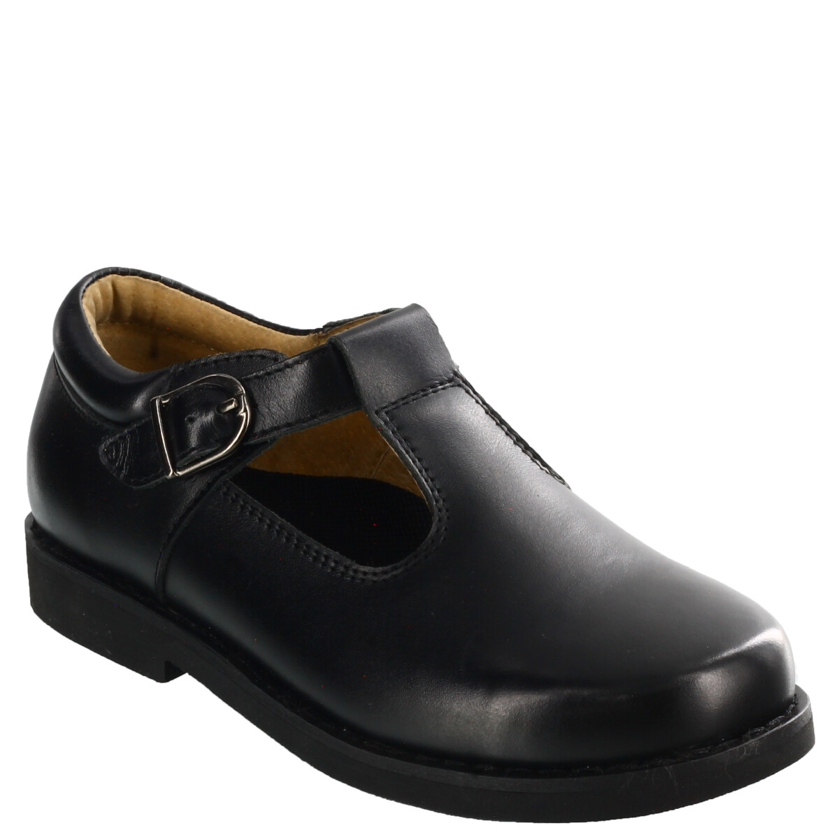 Guillerminas de Niña Branch NIME escolar de cuero - Negro 