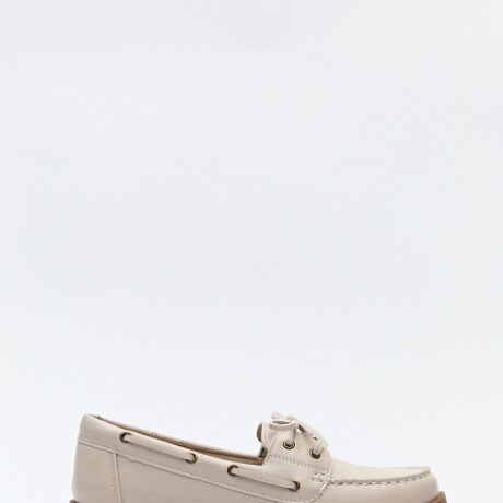 ZAPATO BOATING Beige