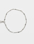 Pulseras Flexibles Pulsera Flexible Con Anillo Unido - Plateado