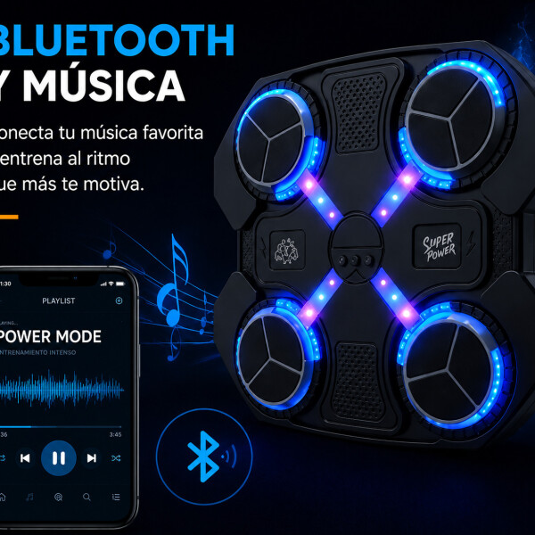 Maquina De Boxeo Infantil Bluetooth Bateria Musica Luz Maquina De Boxeo Infantil Bluetooth Bateria Musica Luz