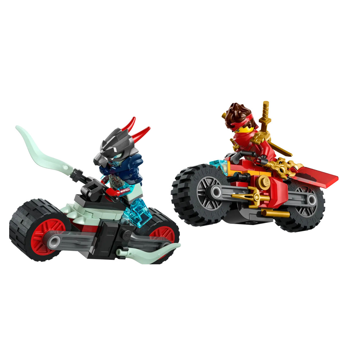 Carrera Relámpago en Moto de Kai Ninjago Lego 