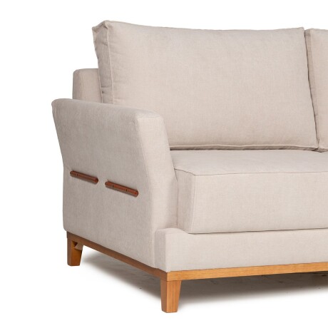 Rinconera Amadeus Chica - Tela Microfibra - Chaise Derecho 2203 (Beige)
