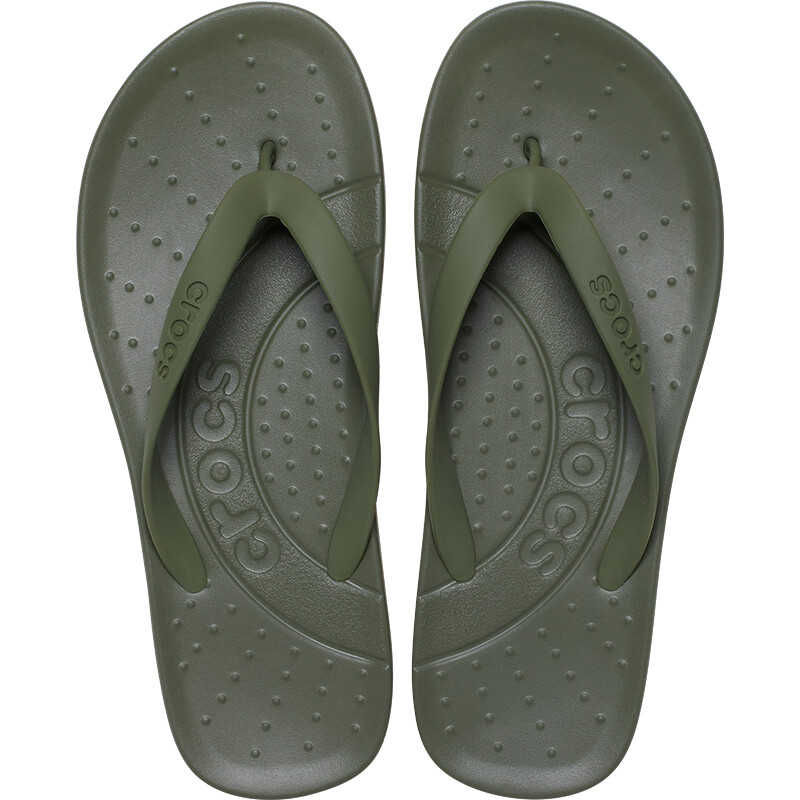 Ojotas Crocs Flip Verde