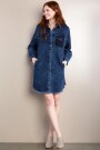 VESTIDO CAMISERO Azul