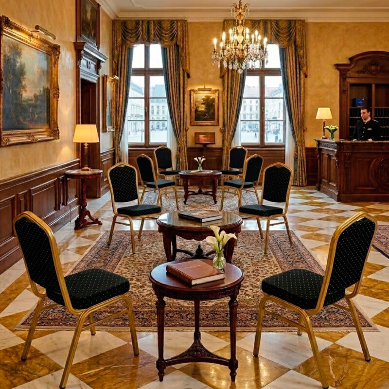 Silla Hotel Milton Negro