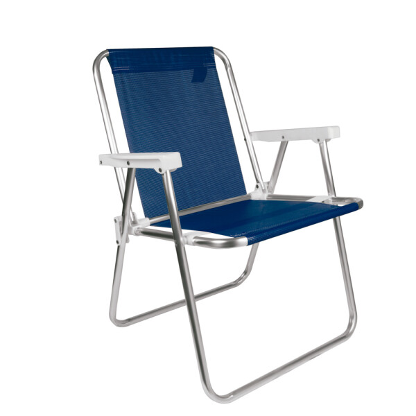 SILLA ALTA ALUMINIO SANNET AZUL AZUL