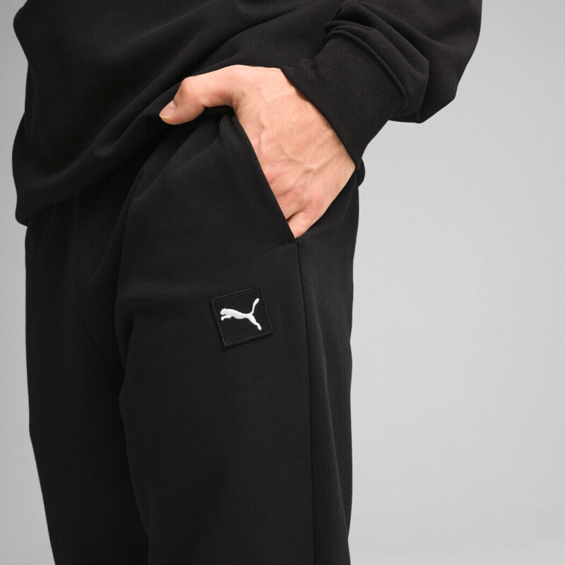 Pantalón Largo Essentials Elevated Tr de Hombre Negro