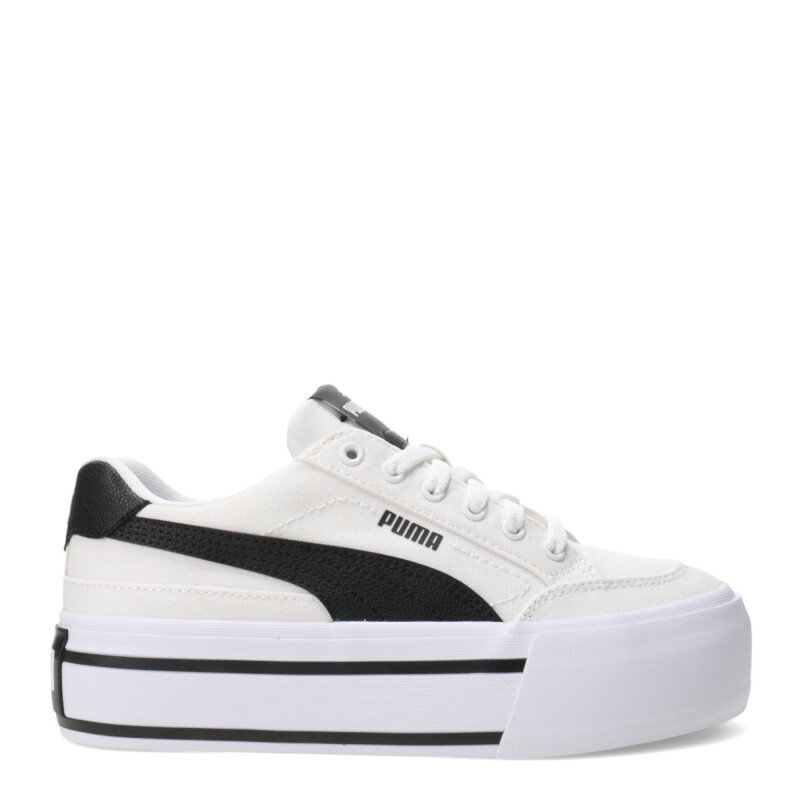 Championes de Mujer Puma Court Classic Vulc FS Platforma Blanco - Negro
