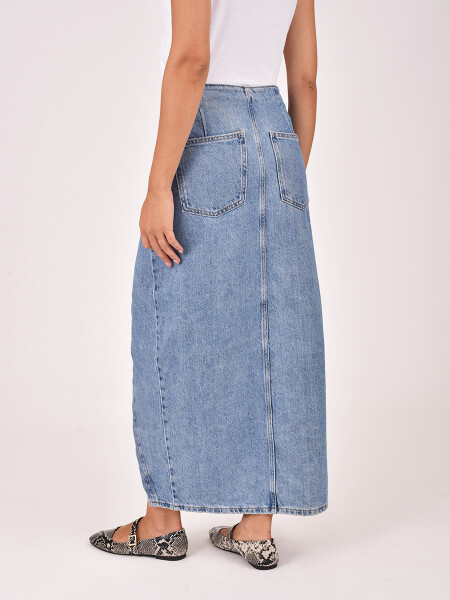 FALDA ANASTASIA AZUL CLARO