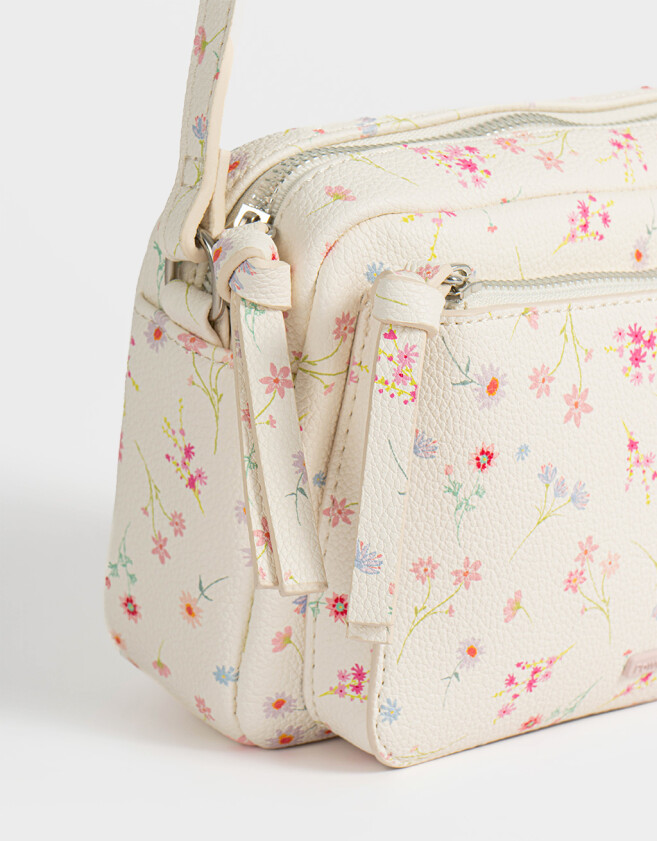 Bandoleras Clasico Bandolera Con Bolsillo - Estampado Flores
