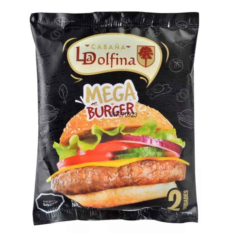 Hamburguesas Mega Burger La Dolfina x2ud Hamburguesas Mega Burger La Dolfina x2ud