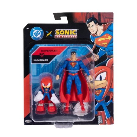 Figura DC x Sonic The Hedgehog - Superman & Knuckles Figura DC x Sonic The Hedgehog - Superman & Knuckles
