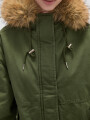 Campera Miren Verde Oliva Oscuro