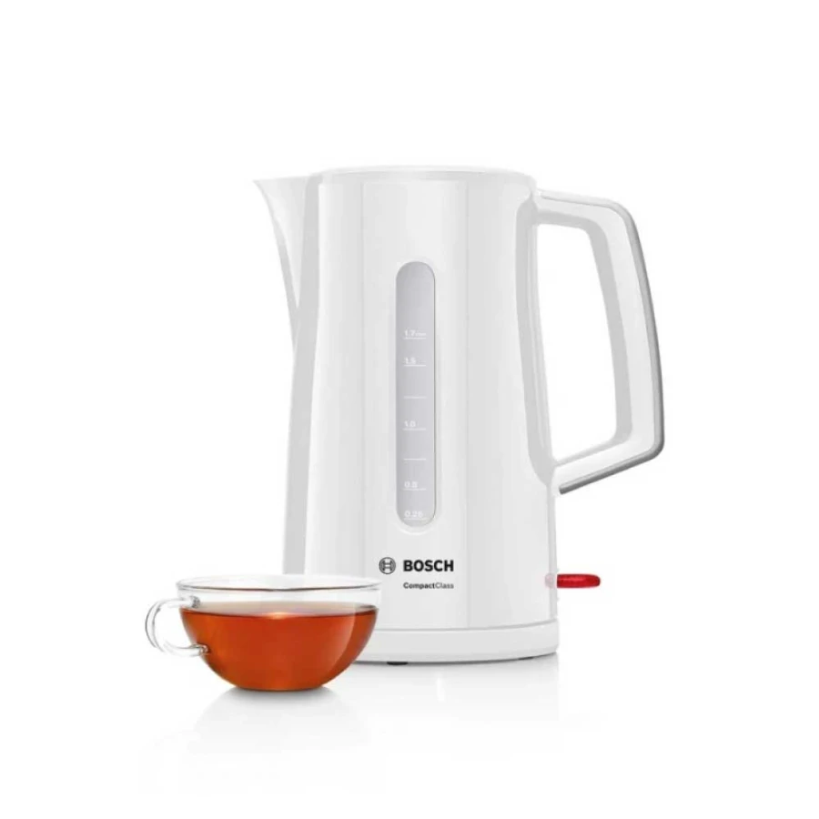 Hervidor de agua Bosch Blanco TWK3A011 Hervidor de agua Bosch Blanco TWK3A011