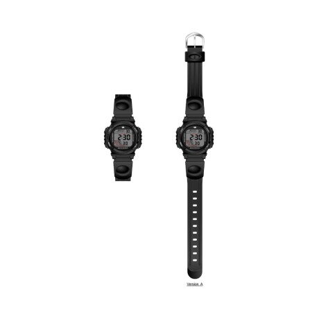 Reloj digital infantil negro