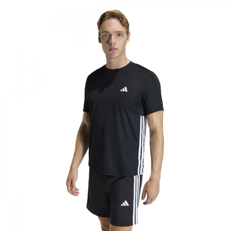T-SHIRT ADIDAS WE BAS 3S de Hombre - KA3452 Negro-blanco