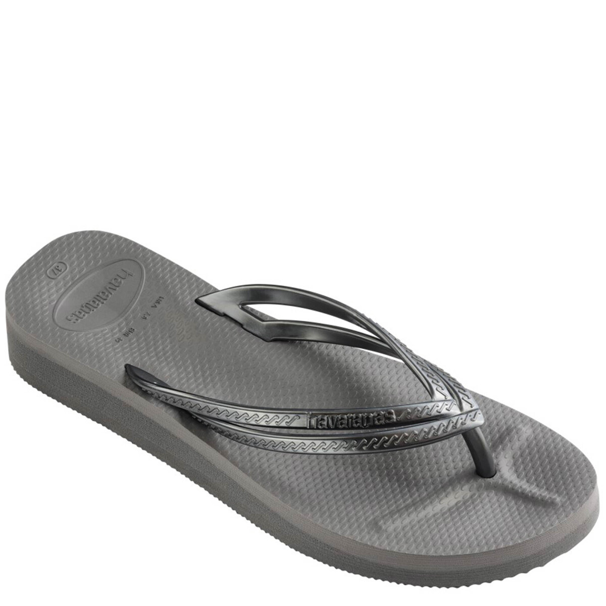 Sandalia de Mujer Havaianas Wedges Wns Havaianas - Gris Acero 