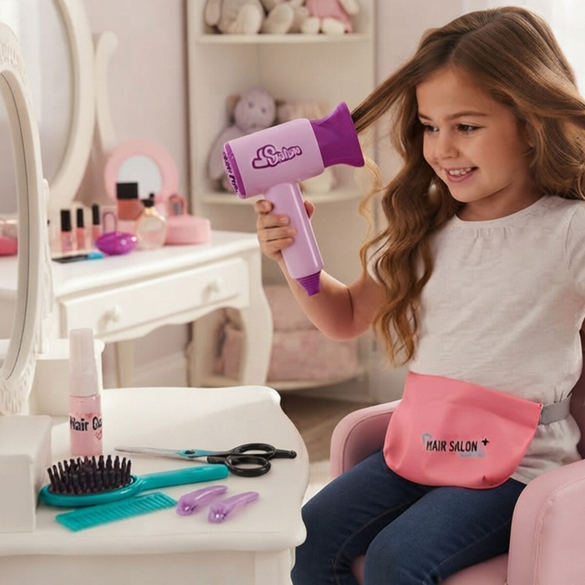 Set x 10 Completo de Peluquería Infantil 