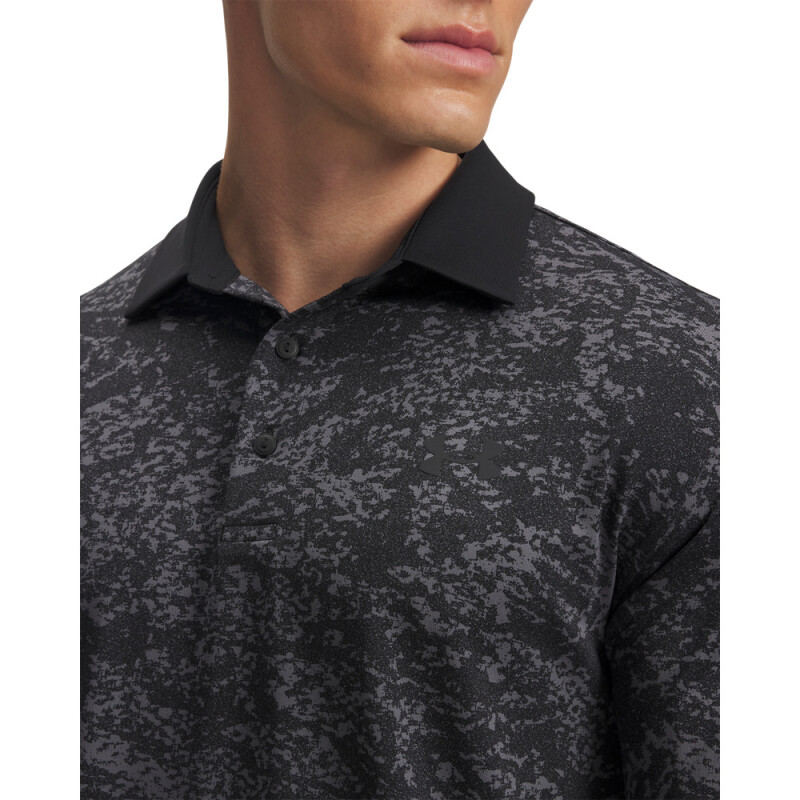UA Playoff 3.0 Printed Polo BLK-015