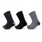 Socks Stripe H/T Crew - Unisex Black/charcoal