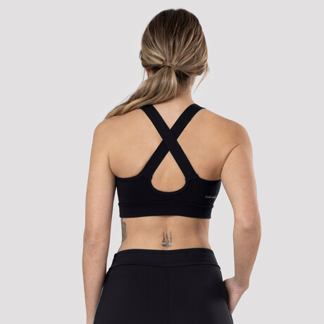 Top Deportivo Graphene Entrenamiento Con Relleno Para Mujer Negro