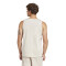 Musculosa de Hombre Adidas Essentials Logo Beige - Blanco