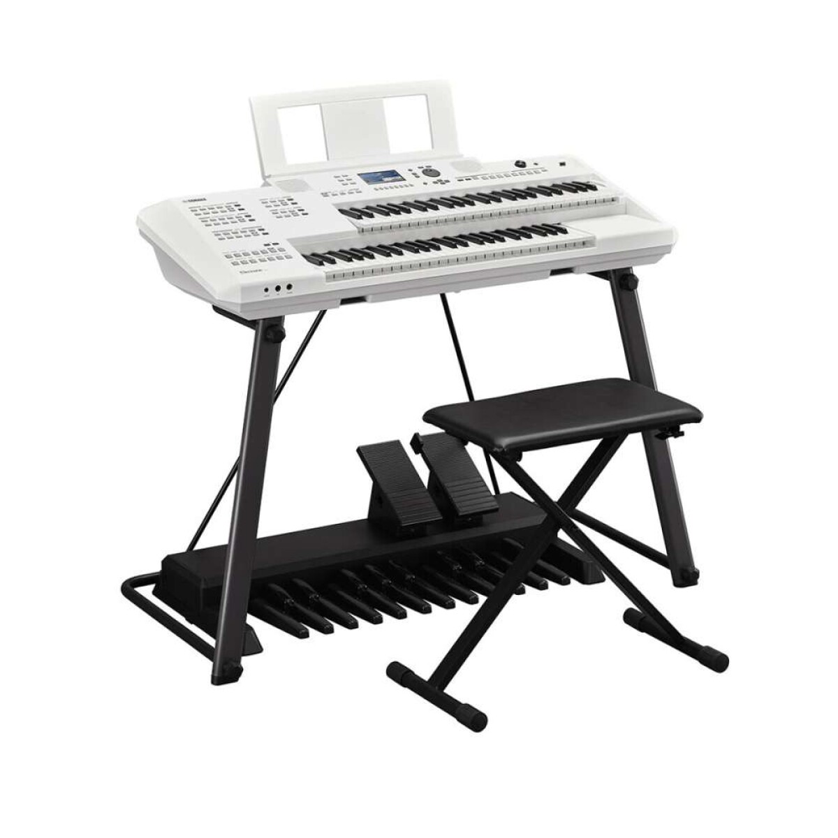 órgano Triple Yamaha Electone Ela-1 - Con Banqueta 