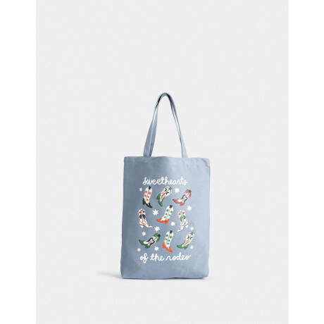 Tote Bag ''you Are Berry Special'' Azul Medio