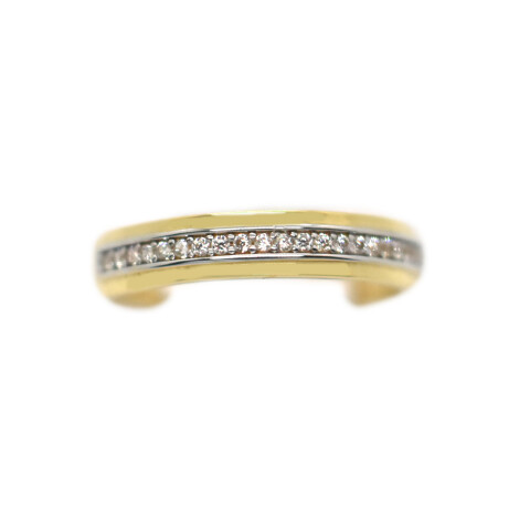 Anillo Oro 18 Kilates con Zirconias Anillo Oro 18 Kilates con Zirconias