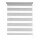 Cortina Roller Zebra Simple Lumax 1.2 X 2.1m Gran Calidad Gris