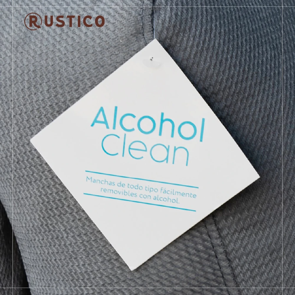 Sillón 2 Cuerpos Montana - Alcohol clean Gris