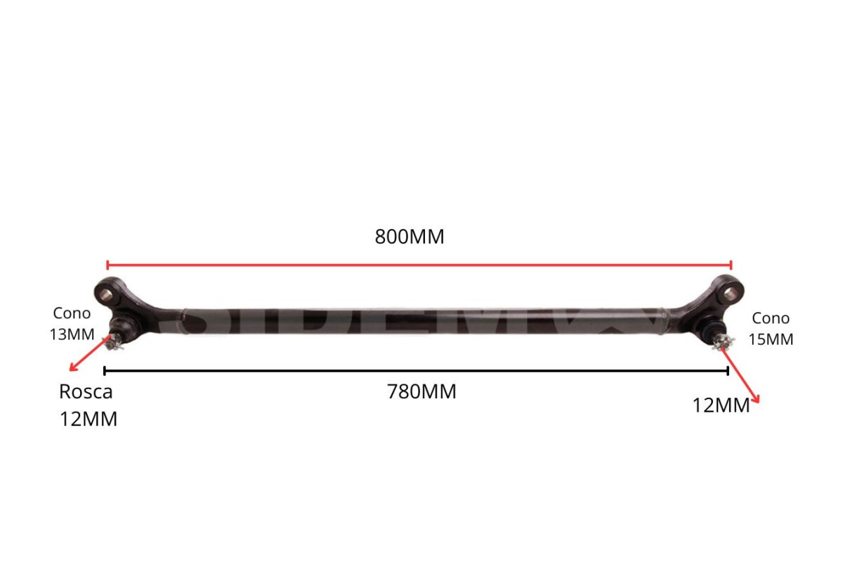 Barra De Direccion Nissan D22 98-25 Barra De Direccion Nissan D22 98-25