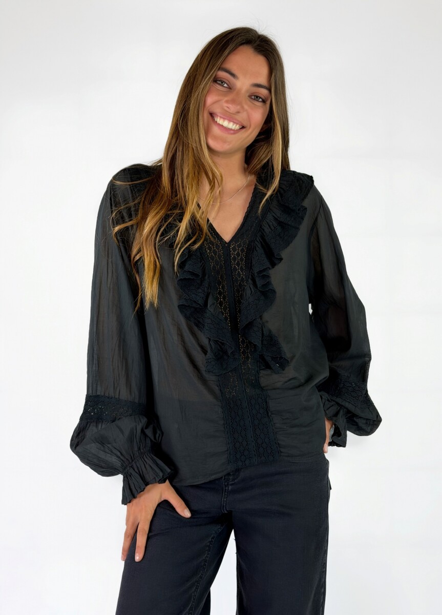 BLUSA BARU - NEGRO 