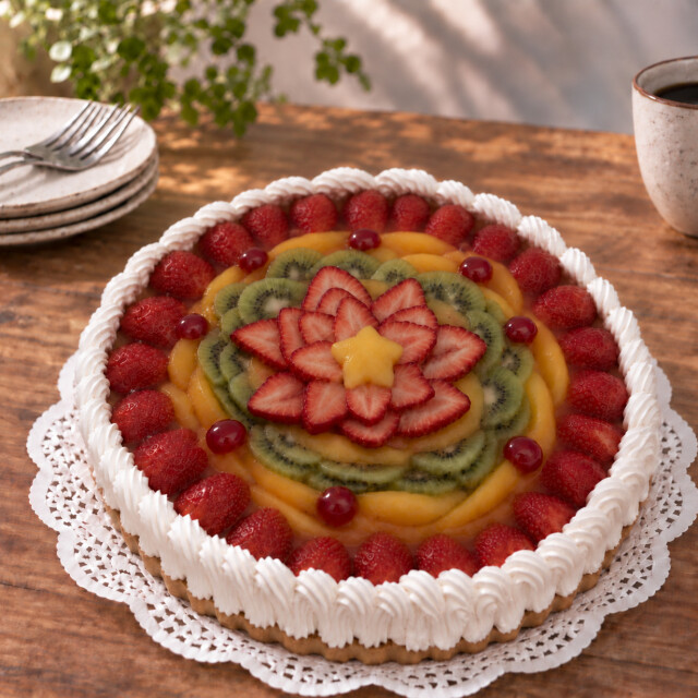 Tarta de Frutillas Mixta N6