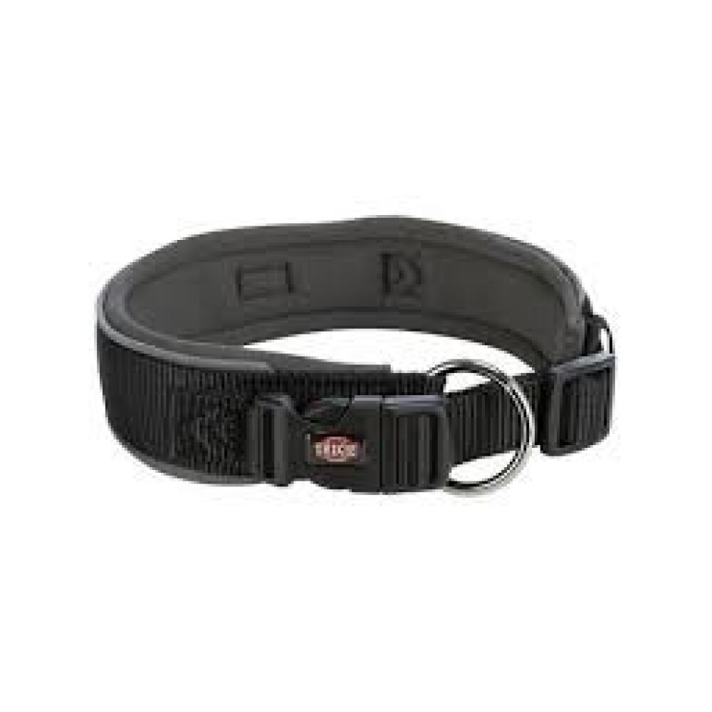 PREMIUM COLLAR, EXTRA WIDE, XS–S: 27–35 CM/25 MM, BLACK/GRAPHITE PREMIUM COLLAR, EXTRA WIDE, XS–S: 27–35 CM/25 MM, BLACK/GRAPHITE