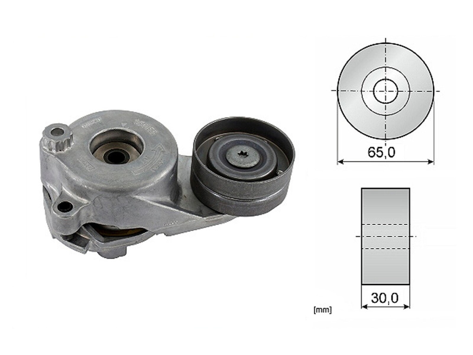 Tensor De La Correa Mercedes Benz Ml280 Cdi (W164)/E 280 Cdi (W211)/C 320 Cdi (W203) 04-25 