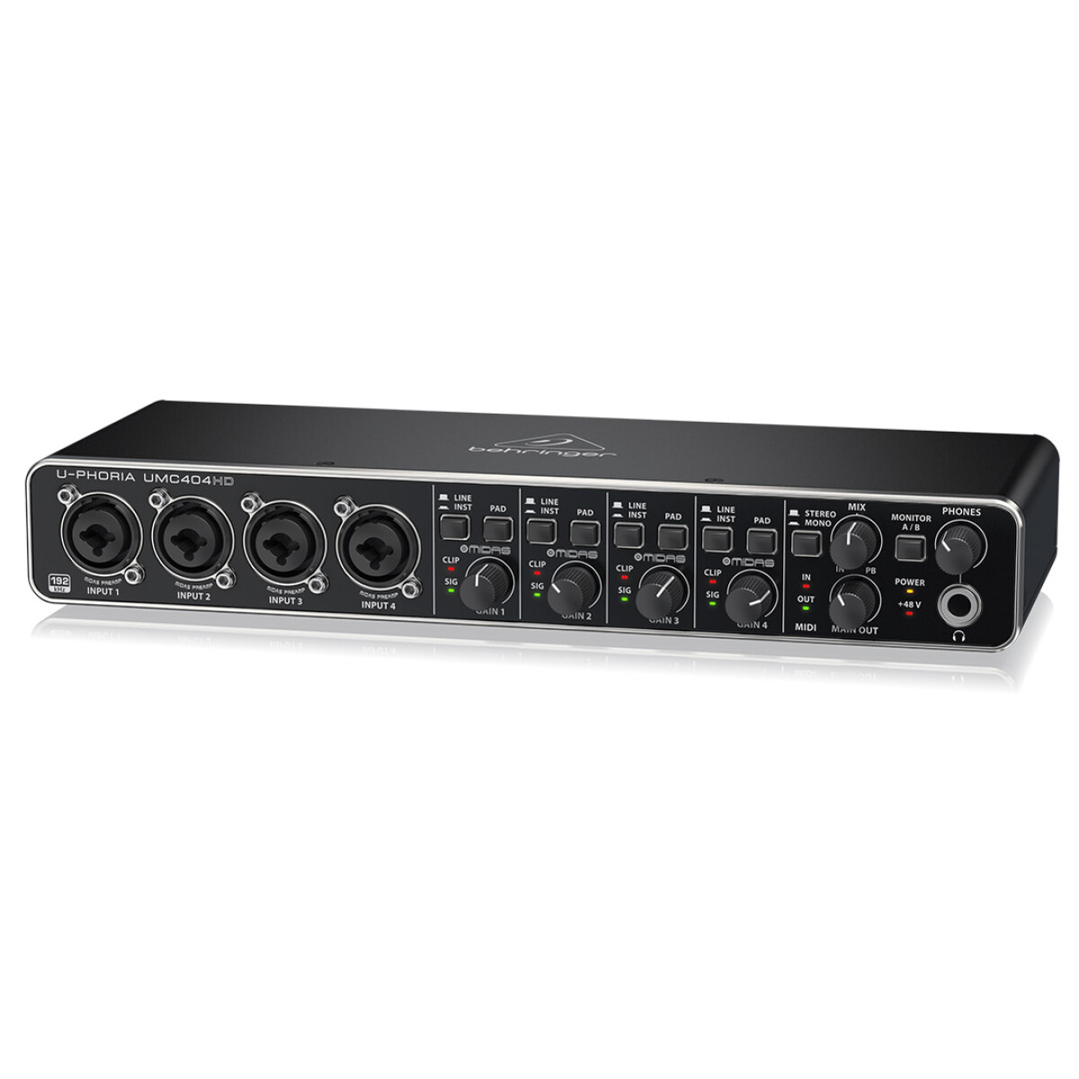 INTERFASE AUDIO BEHRINGER UMC404HD 