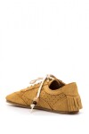 Zapatilla Boho Serraje mostaza Mostaza