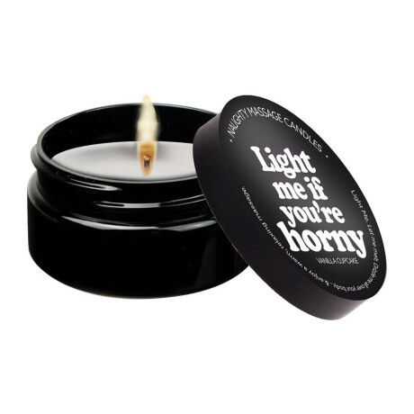 Vela de Masaje "Light Me if You're Horny" Vanilla Creme Vela de Masaje "Light Me if You're Horny" Vanilla Creme