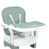 Silla de comer portatil CHEWY KIKAKBOO verde agua